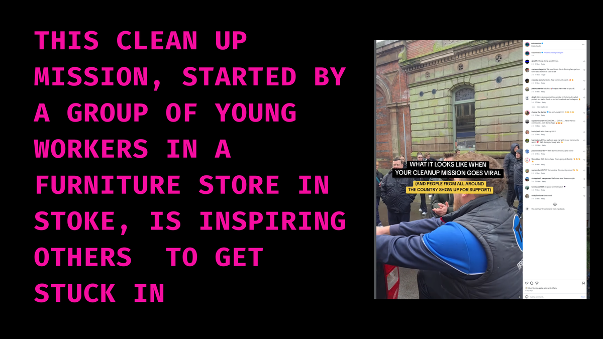 TS Domestics: Cleaning up their community, one street at a time