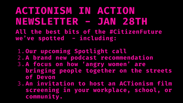 ACTionism in ACTion newsletter